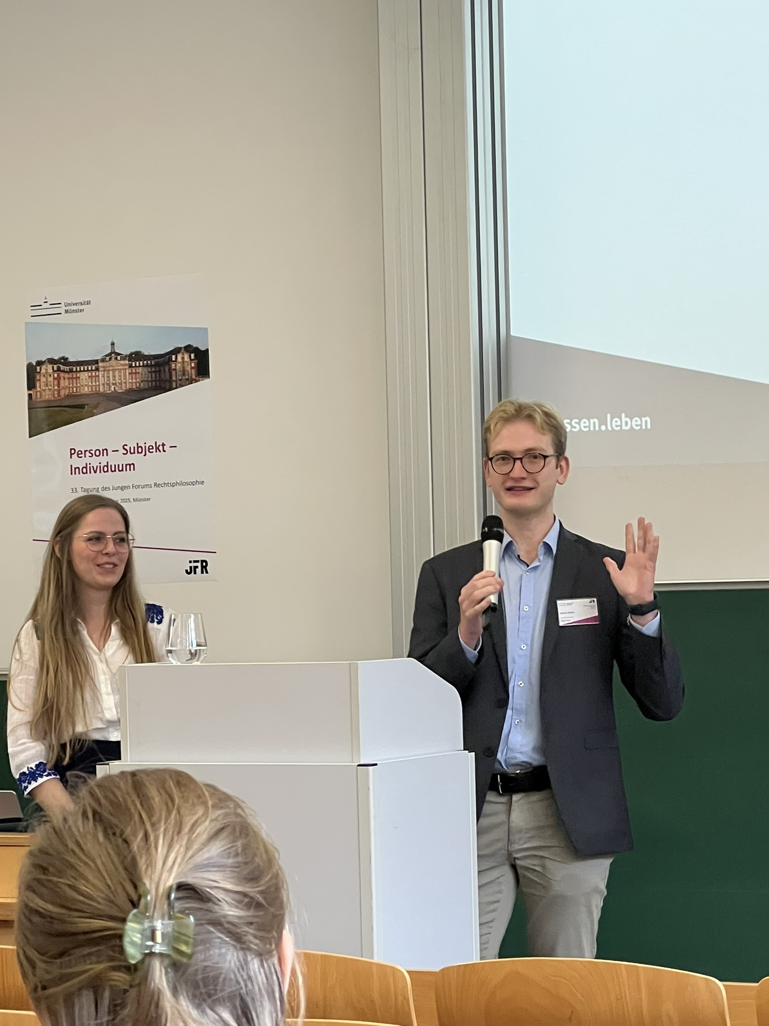 Foto von der Tagung Person – Subjekt – Individuum