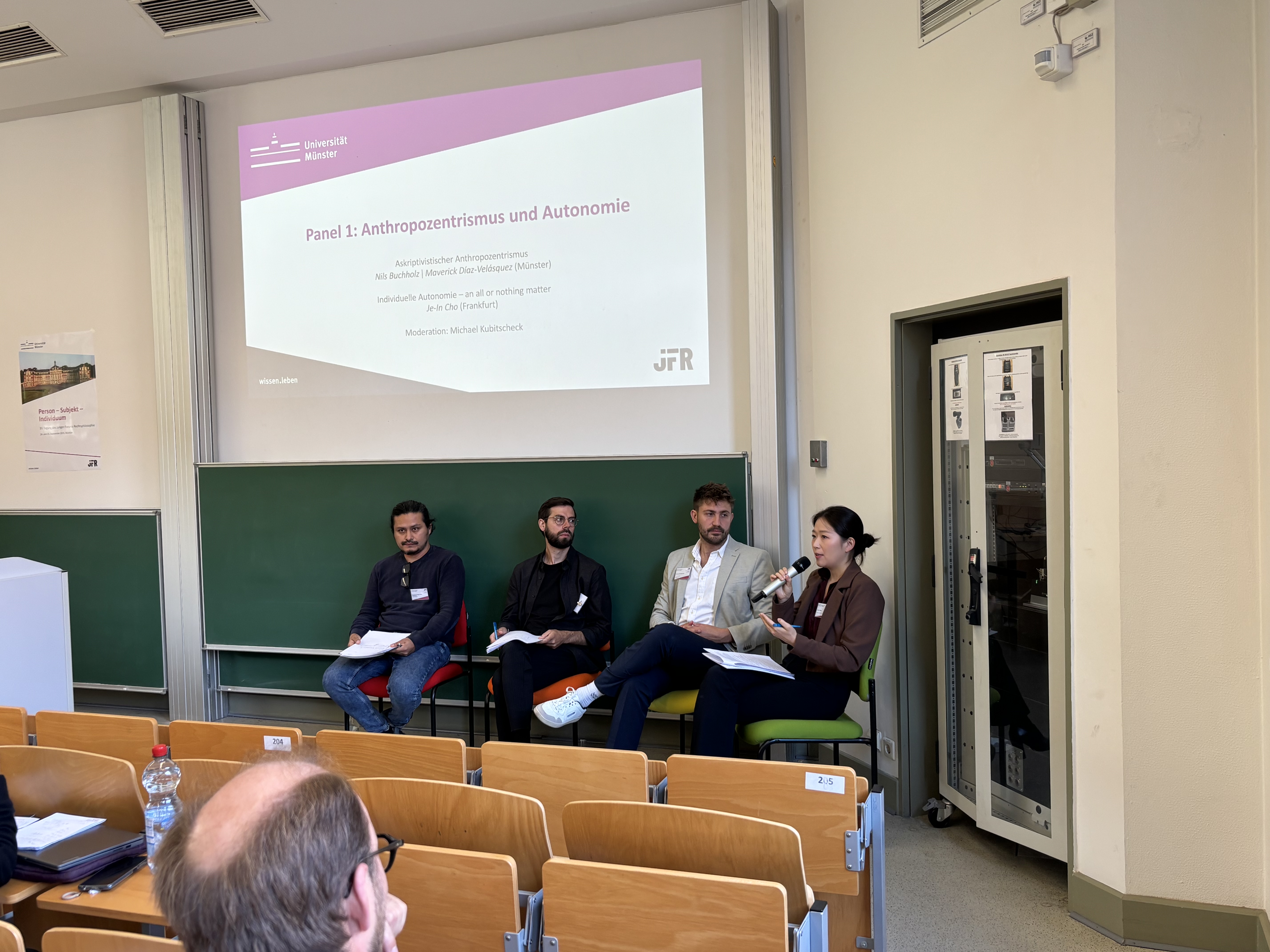 Foto von der Tagung Person – Subjekt – Individuum