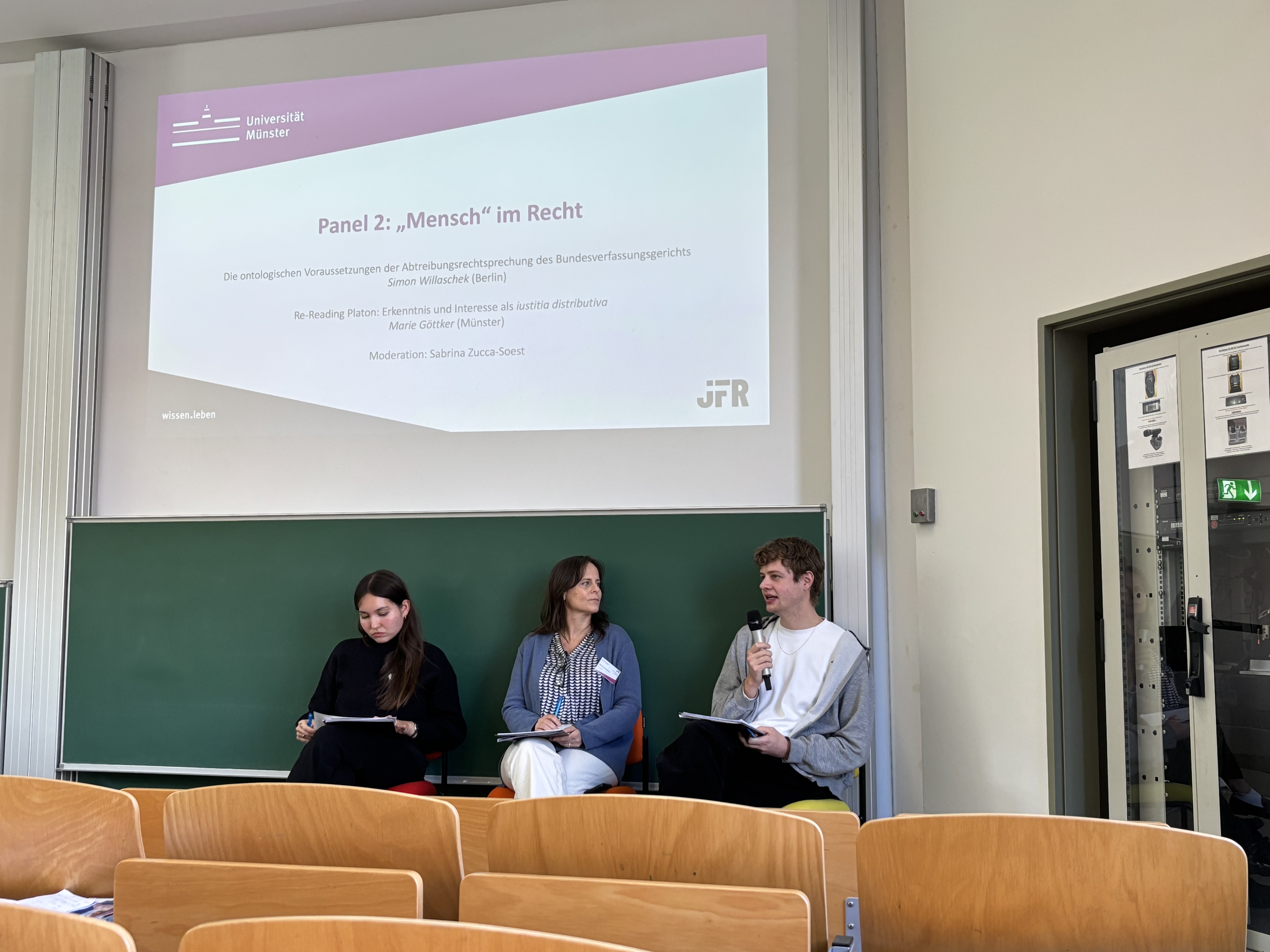 Foto von der Tagung Person – Subjekt – Individuum