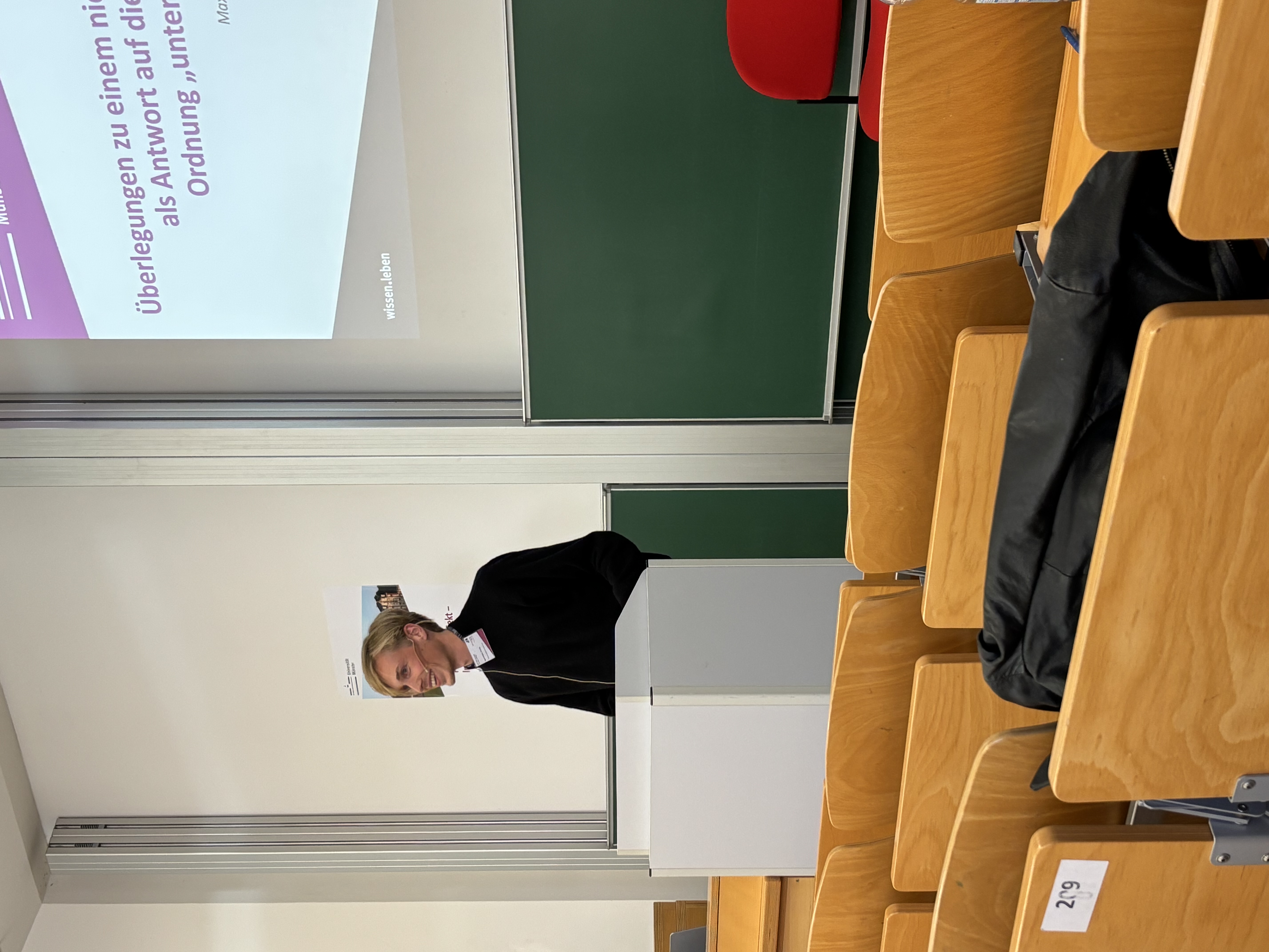 Foto von der Tagung Person – Subjekt – Individuum