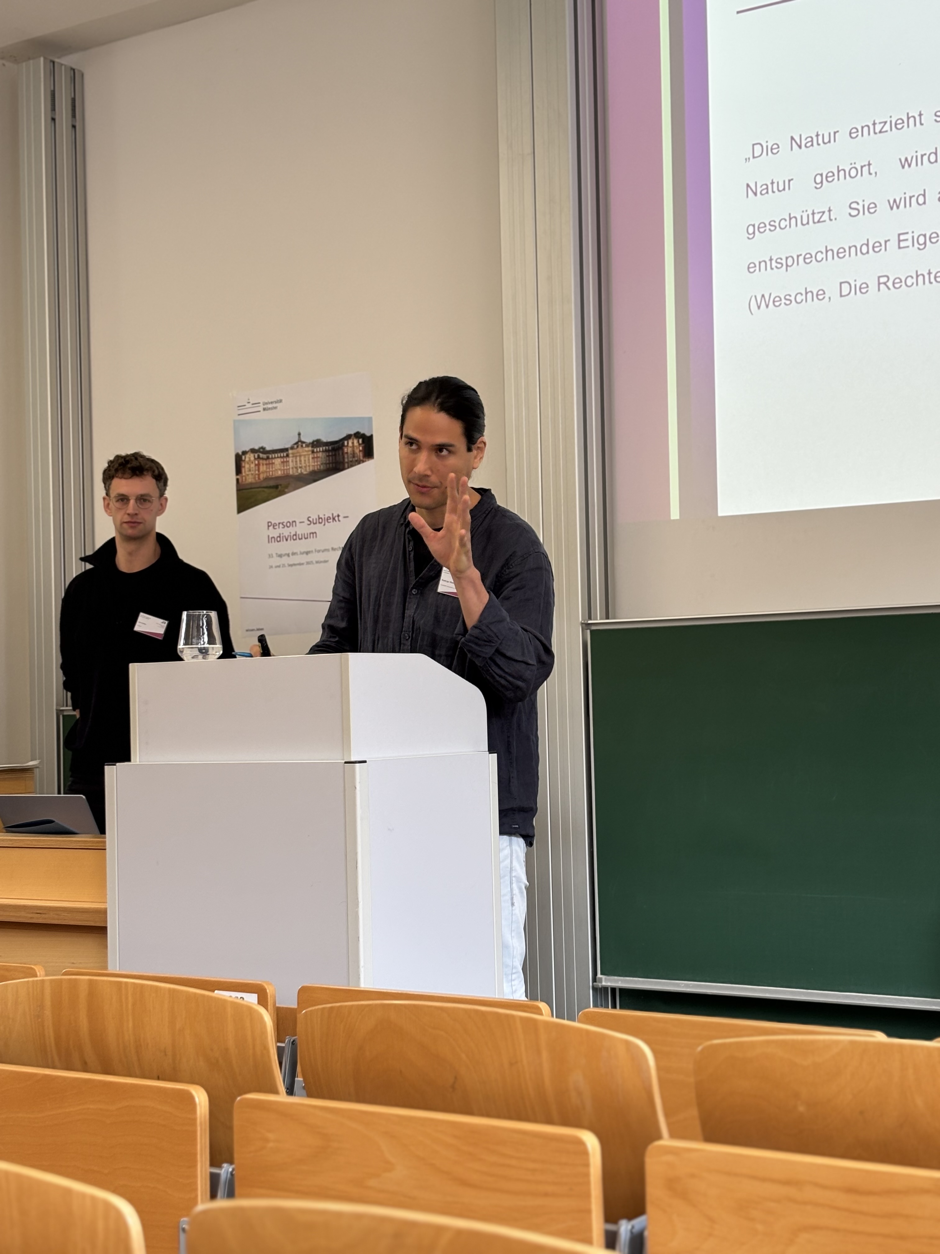 Foto von der Tagung Person – Subjekt – Individuum