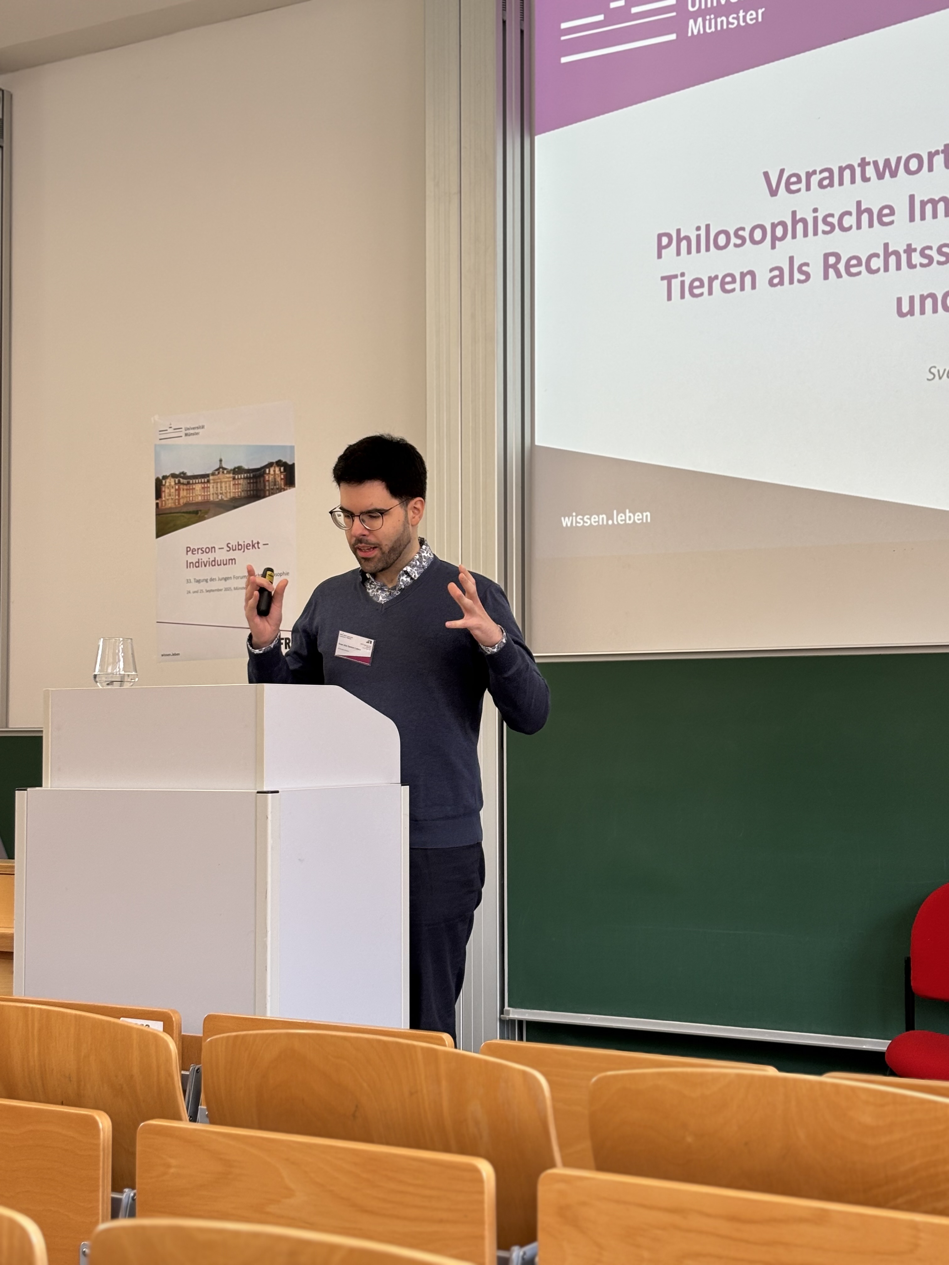 Foto von der Tagung Person – Subjekt – Individuum